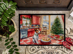 Jack Russell Terrier Christmas Cookies Doormat