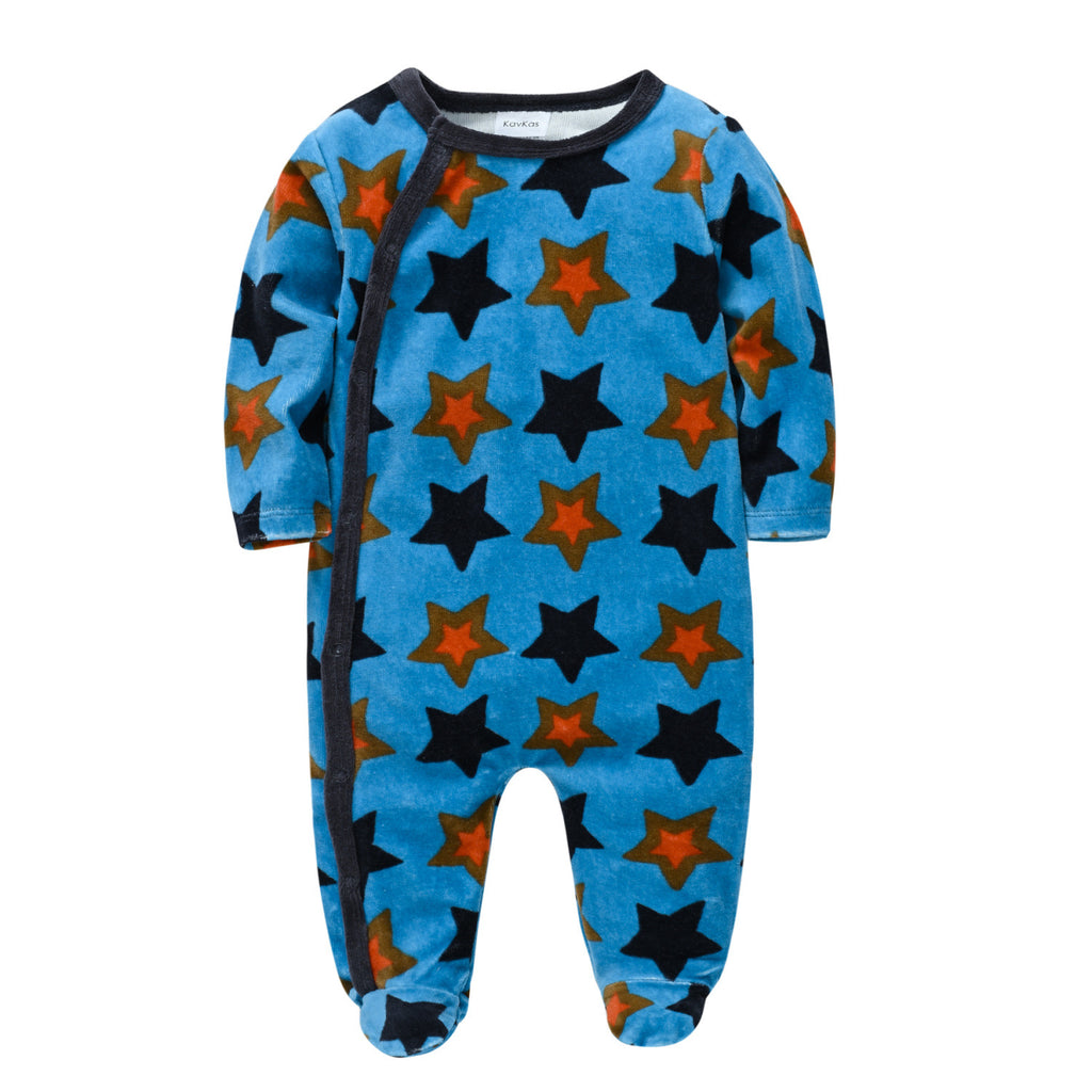 Baby Cotton Long Sleeve Bodysuit for Newborns