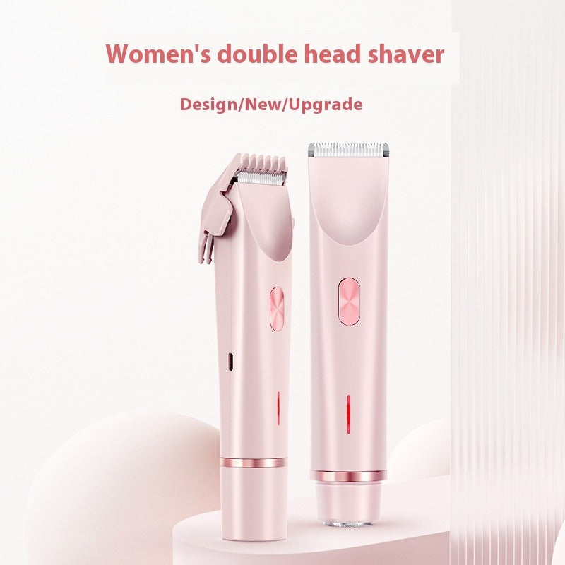 2-in-1 Women's Electric Shaver & Bikini Trimmer