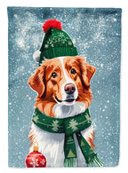 Nova Scotia Duck Toller Christmas Garden Flag