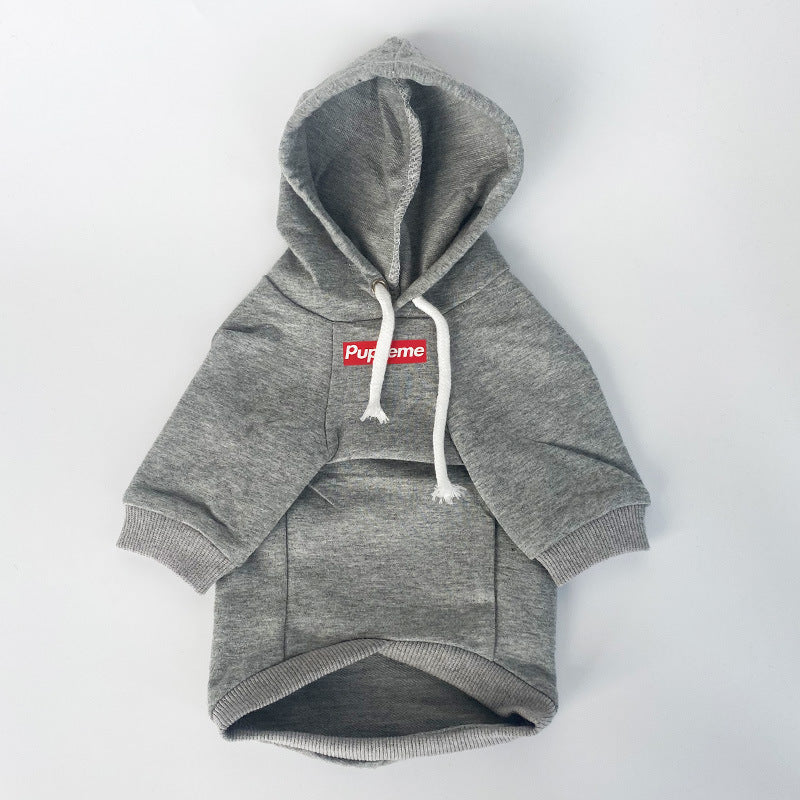 Hooded Cotton Sweater for Dogs