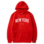 Printed Velvet Hoodie | Streetwear