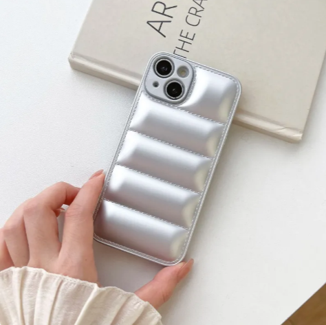 Puffer Jacket TPU Phone Case | Protective Cover