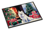 Japanese Spitz Cozy Christmas Doormat