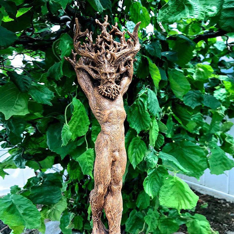 Forest Goddess Resin Tree God Sculpture for Home Decor | Home Decor