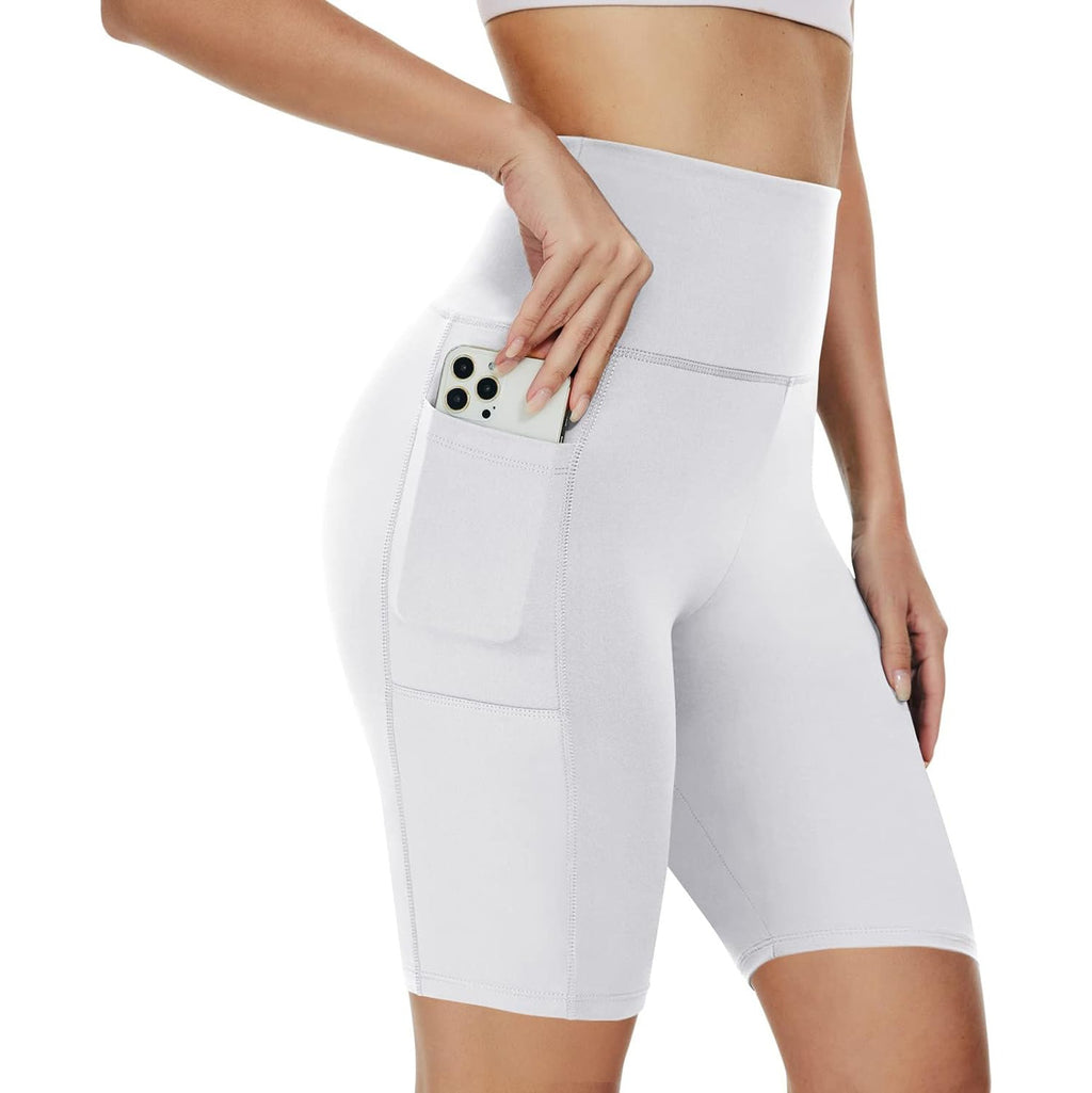 High Waist Pocket Women's Sweat Shorts