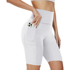 High Waist Pocket Women's Sweat Shorts