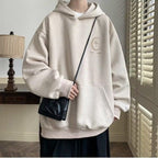 Men's Suede Hoodie - 2023 Fall Vintage Casual Wear | Streetwear