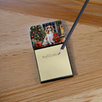 Cavalier Spaniel Cozy Christmas Sticky Note Holder