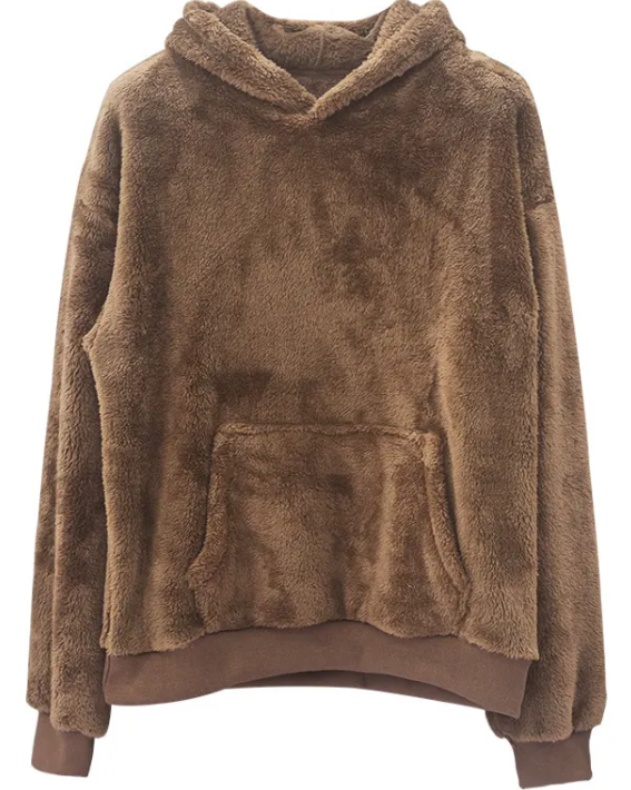 Double-sided Velvet Hoodie | Streetwear