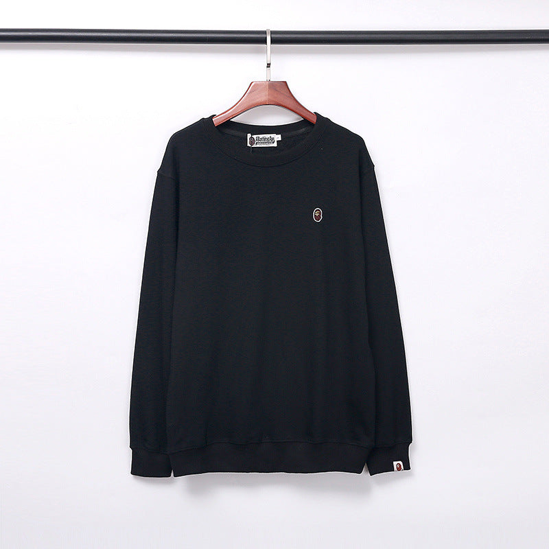 Japanese Trendy Brand Round Neck Embroidered Sweater