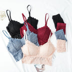 Comfortable Cotton Lace Tube Top Back Underwear