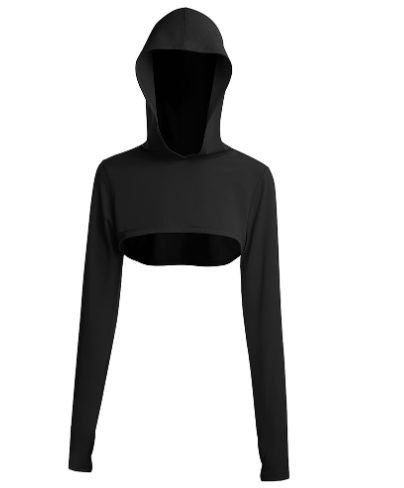 Seamless Yoga Outfit with Cross Back and Hoodie | Streetwear