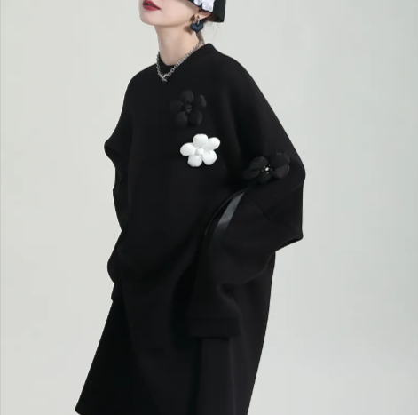 Autumn Air Layer Sweater Dress