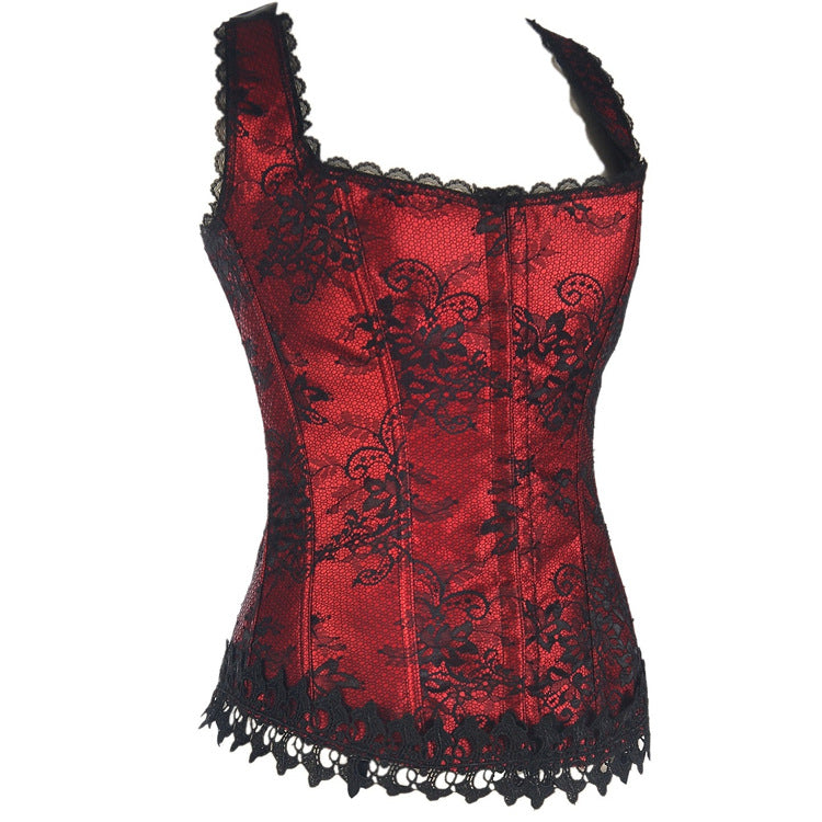 High-End Neckline Corset for Western Market