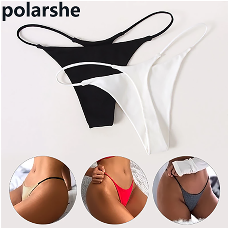 Breathable Cotton Thong for Women with Hot Design