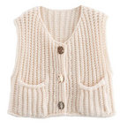 Cozy Layer Women's Pocket Knit Vest