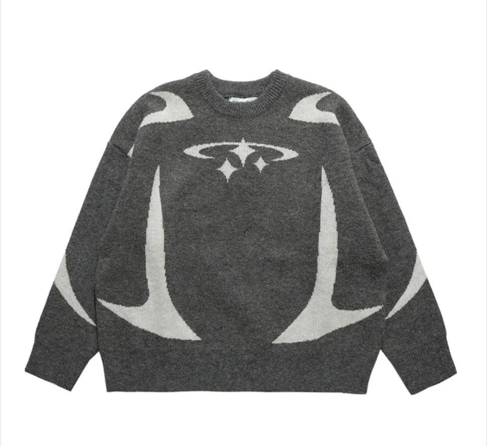 Commuter Pullover Women's Loose Crewneck Sweater | Streetwear