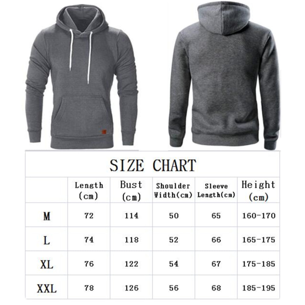 Men's Oversized Hooded Sweatshirt Long Sleeve Sportswear | Streetwear