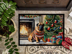 Bullmastiff Cozy Christmas Doormat