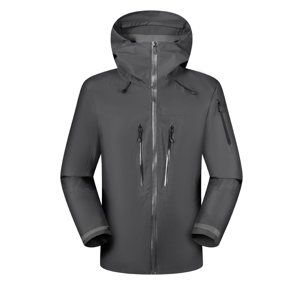 Waterproof Long Sleeve Jacket for Ski Mountaineering
