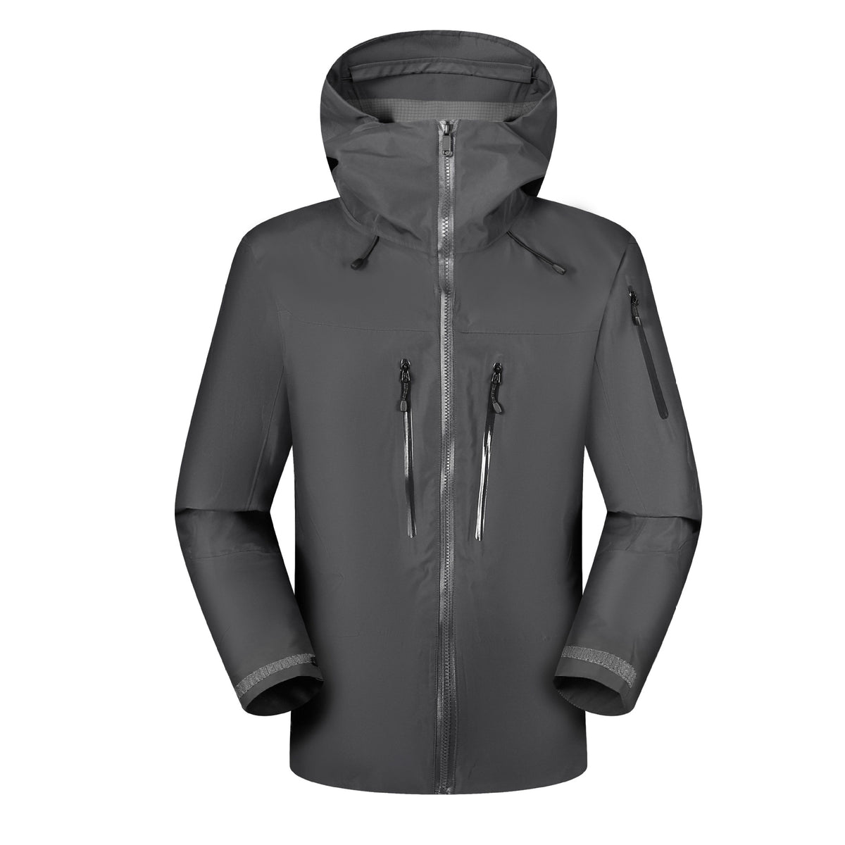Waterproof Long Sleeve Jacket for Ski Mountaineering