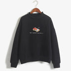 Women's Hoodie with Cute Sushi Print for Fall/Winter | Streetwear