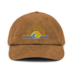 Local Sunrise Tropical Corduroy Hat | Embroidered Cap