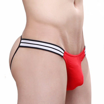 Cotton Men’s Thong Underwear with Butt Lift Design