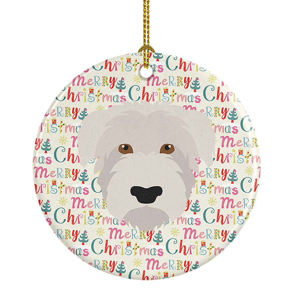 Glen of Imaal Merry Christmas Ceramic Ornament