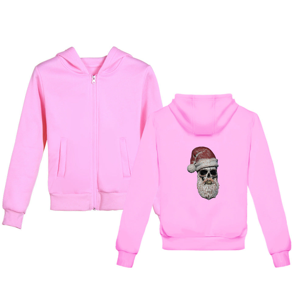Kids' Christmas Zip-Up Hoodie | Streetwear