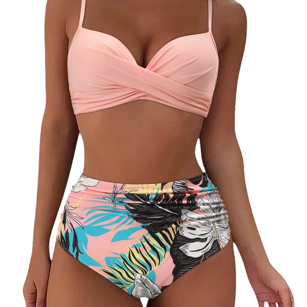 2023 Women's High-Waisted Sexy Bikini Swimsuit