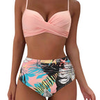 2023 Women's High-Waisted Sexy Bikini Swimsuit