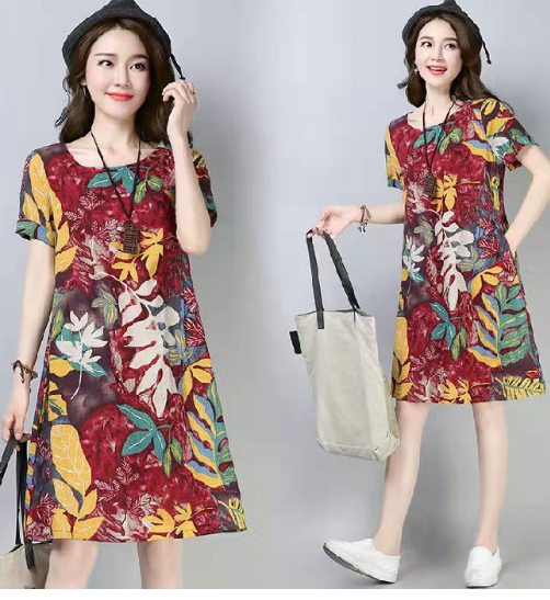 Plus Size Women's Dress - 2020 Summer New Arrival