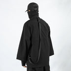 Loose Sleeve Cyberpunk Dark Trench Coat