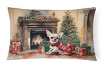 Chihuahua Christmas Throw Pillow