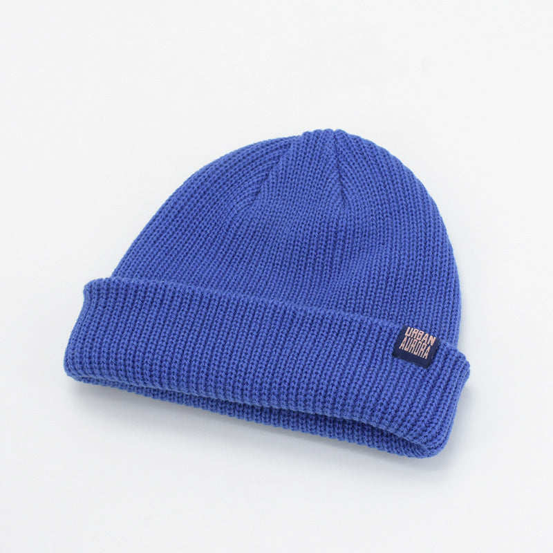 Fashionable Patchwork Wool Hat for Cute Style | Embroidered Cap