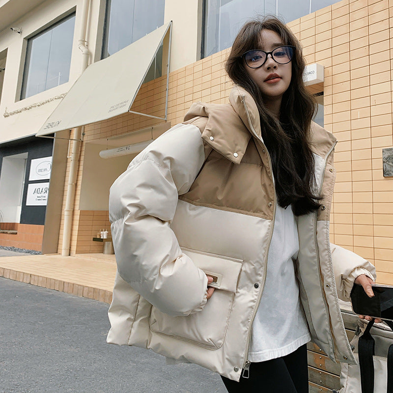 Little Student Loose Fit Bread Jacket