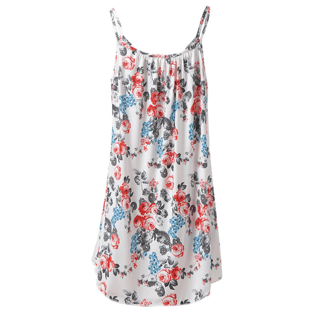 2019 Summer Floral Ruffled Maxi Dress for Women