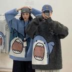 Loose-Fit Thick Sweater for Autumn and Winter