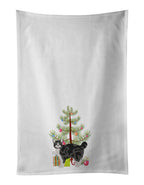 Manx Cat Christmas Kitchen Towel Set of 2