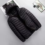 Men's Lightweight Cotton-Padded Jacket with Hood