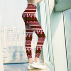 Personalized Christmas Leggings for Yoga Practice