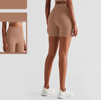 Women's Seamless T-Line Hip-Lift Yoga Shorts