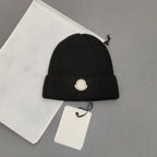 New Women's Winter Knitting Wool Hat | Embroidered Cap