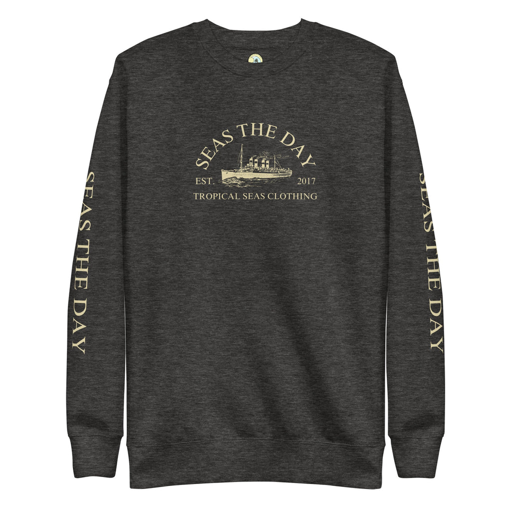 Seas The Day Ship Premium Sweatshirt | Streetwear