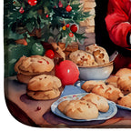 Cookies with Santa Claus Dish Drying Mat