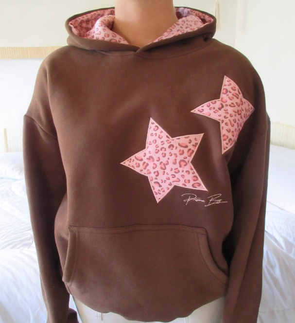 Leopard Star Hoodie | Streetwear