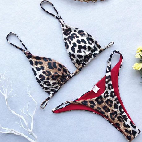 WOLFF Luxury Summer Leopard Print Bikini Set (One Piece)