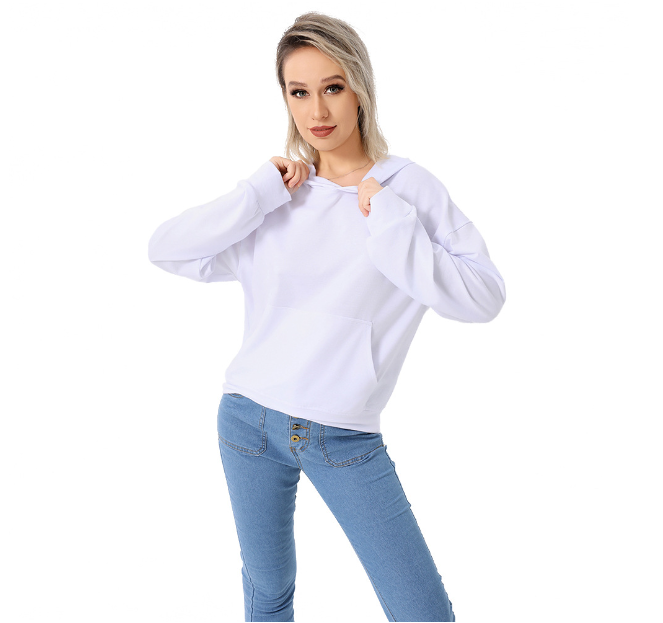 Solid Color Red Lip Print Loose-Fitting Hoodie | Streetwear